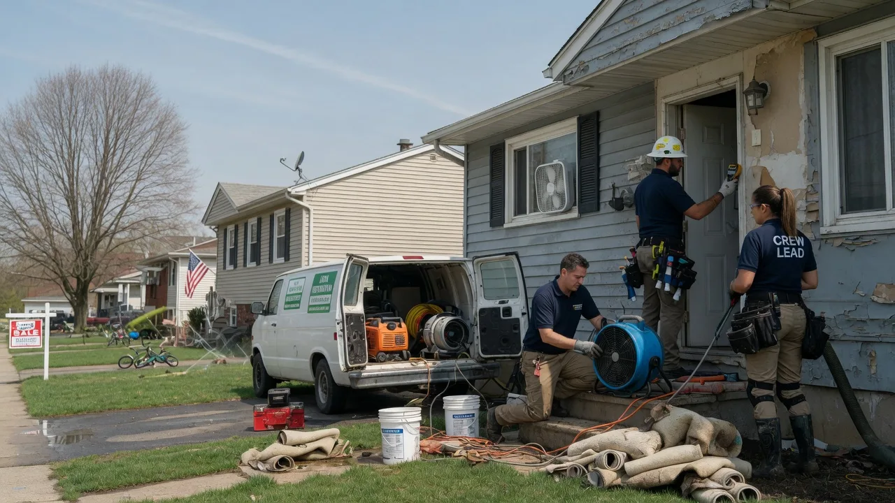 Flood Cleanup in Highland Lakes, NJ near me